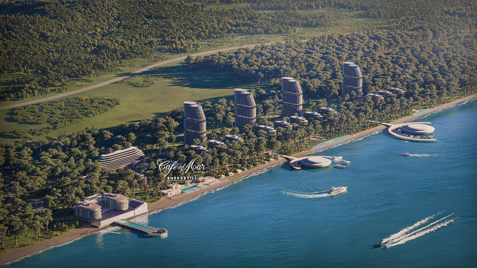 Курорт в сосновом лесу у моря, Шекветили, Посёлок Шекветили, 1-я линия, собственный песчаный пляж (полоса магнитных песков) — фото 5