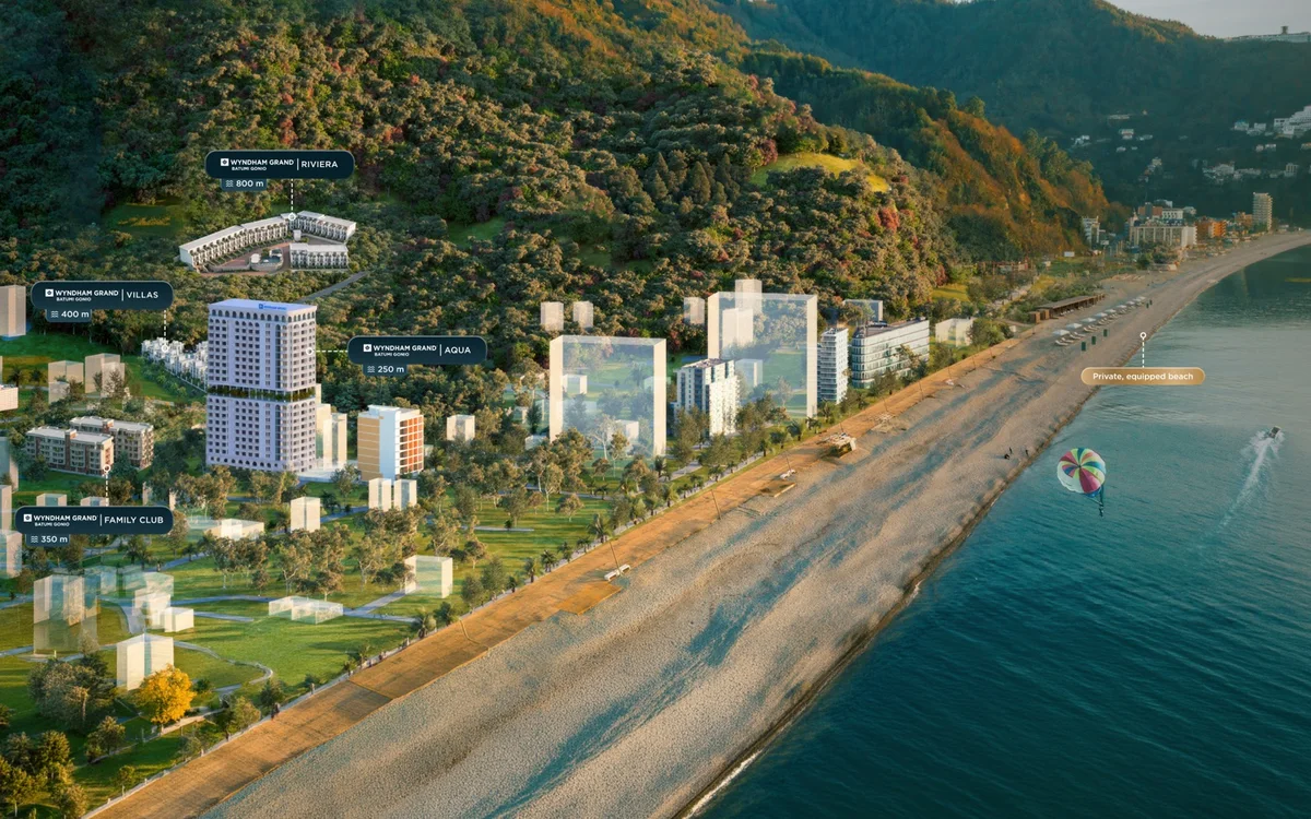 Wyndham Grand Gonio (Виндхэм Гранд Гонио) - новостройка в Батуми