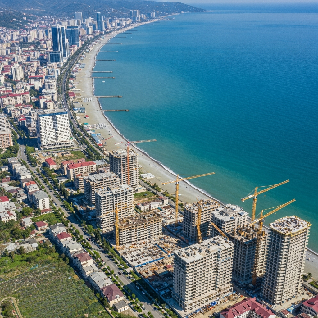 Проверка расстояния до моря при покупке квартиры в Батуми